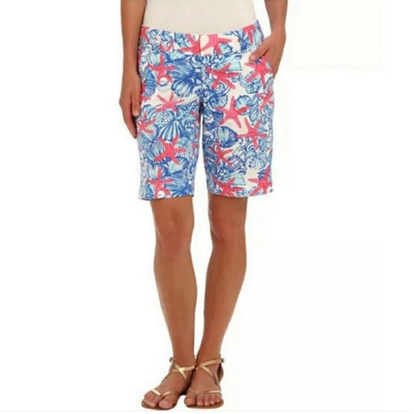 *LILLY PULITZER* She She Shell Chipper Shorts - Picture 2 of 10